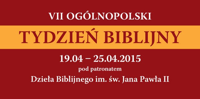 VII Ogólnopolski Tydzień Biblijny