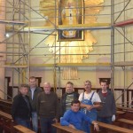 Budowa ołtarza Św. Jana Pawła II