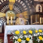 Przyjęcie relikwii krwi Św. Jana Pawła II