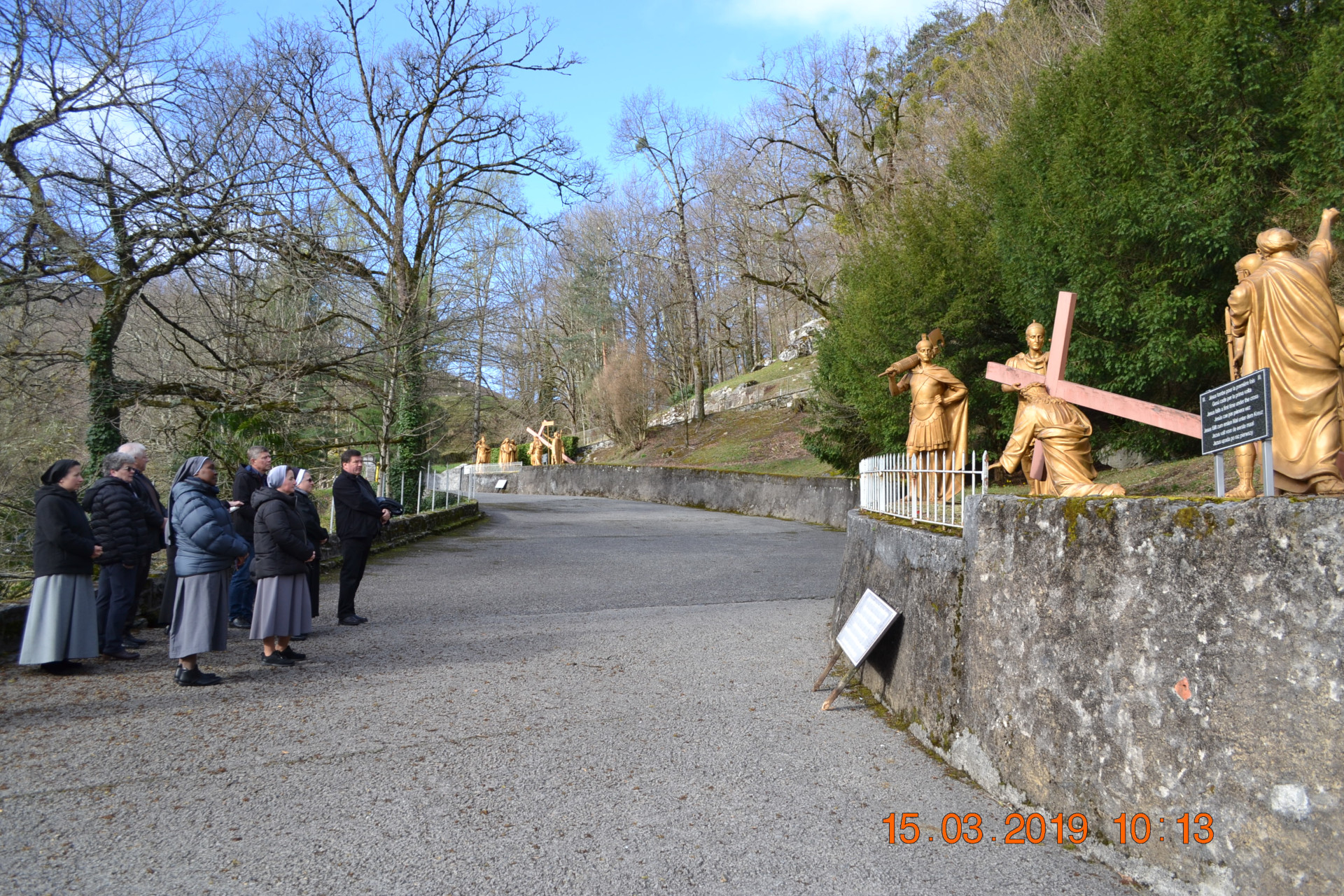 Parafialny ślad w Lourdes