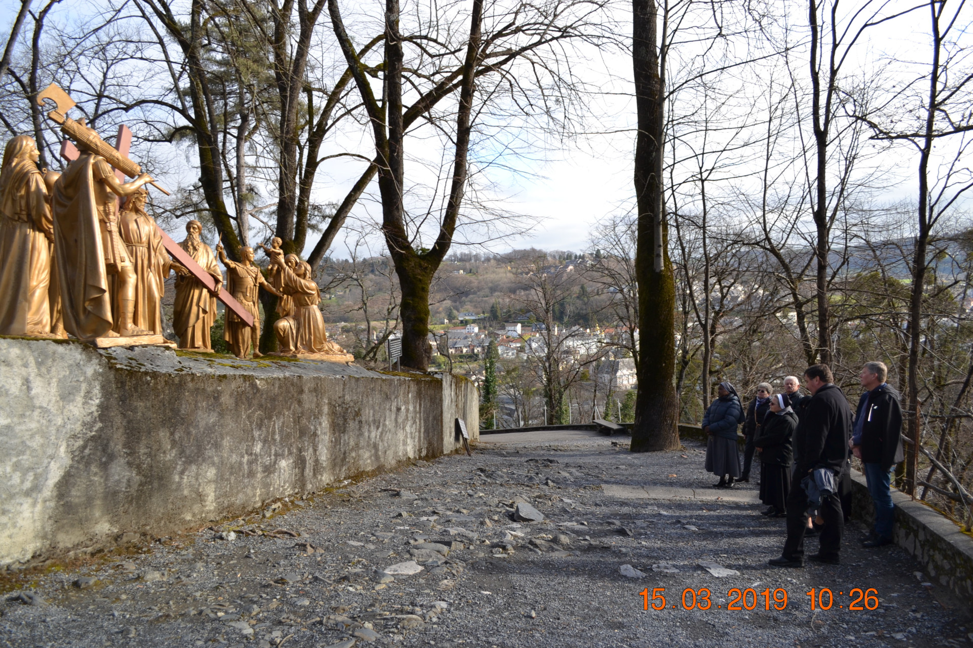 Parafialny ślad w Lourdes